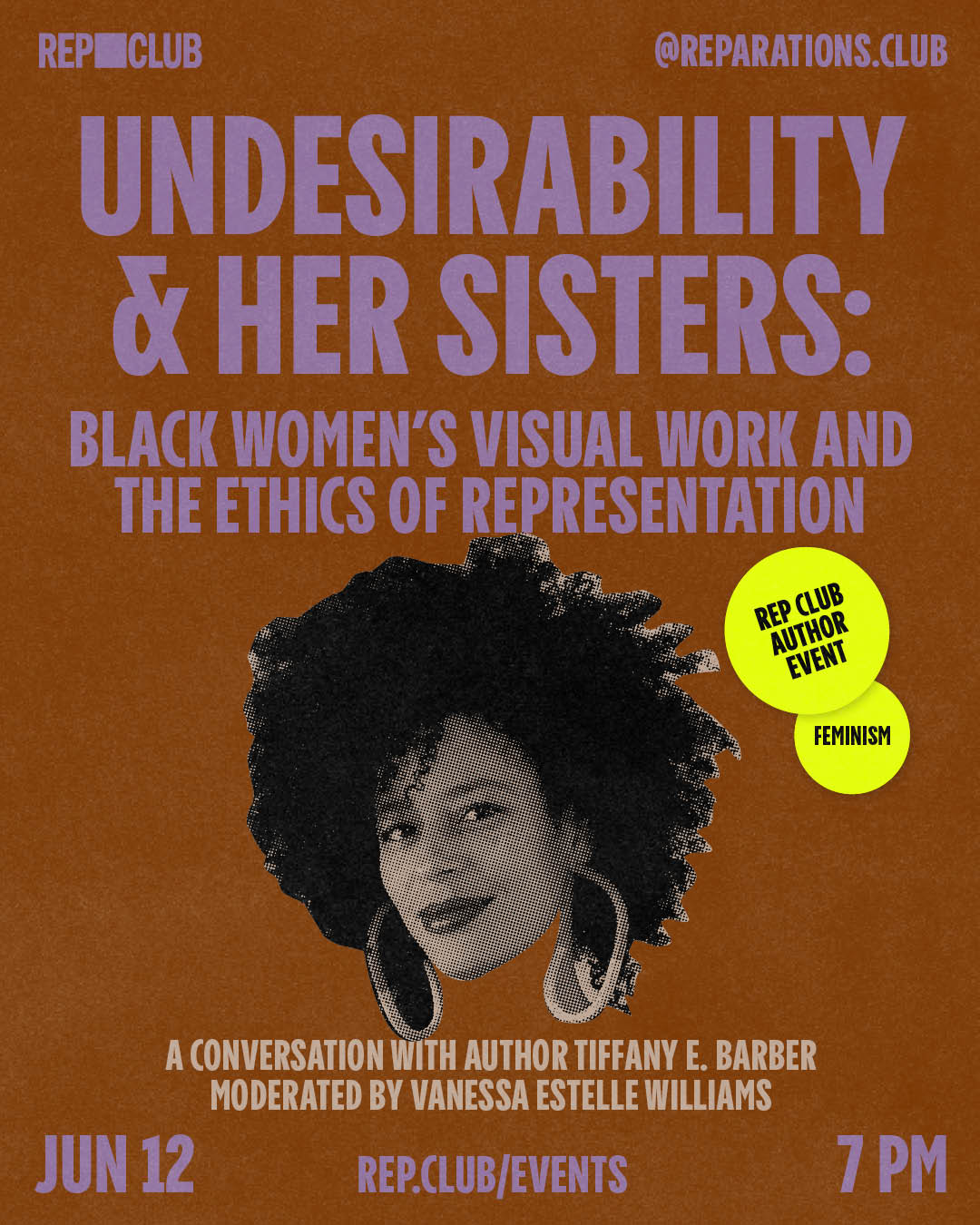 June 12th EVENT: Undesirability and Her Sisters // Tiffany Barber