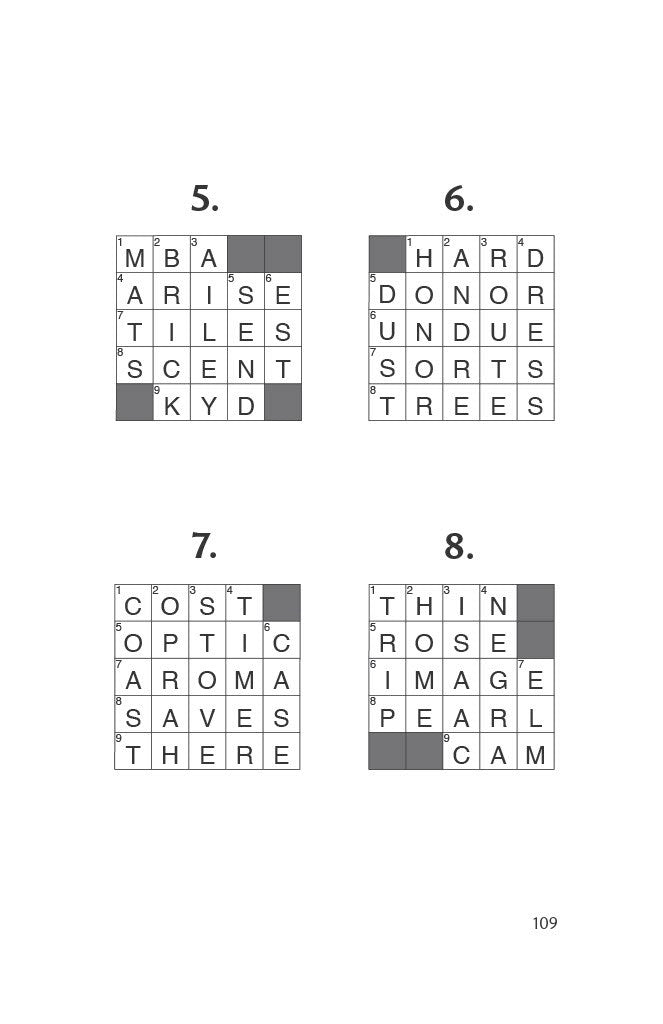 Black Crossword // 100 Mini Puzzles Celebrating the African Diaspora