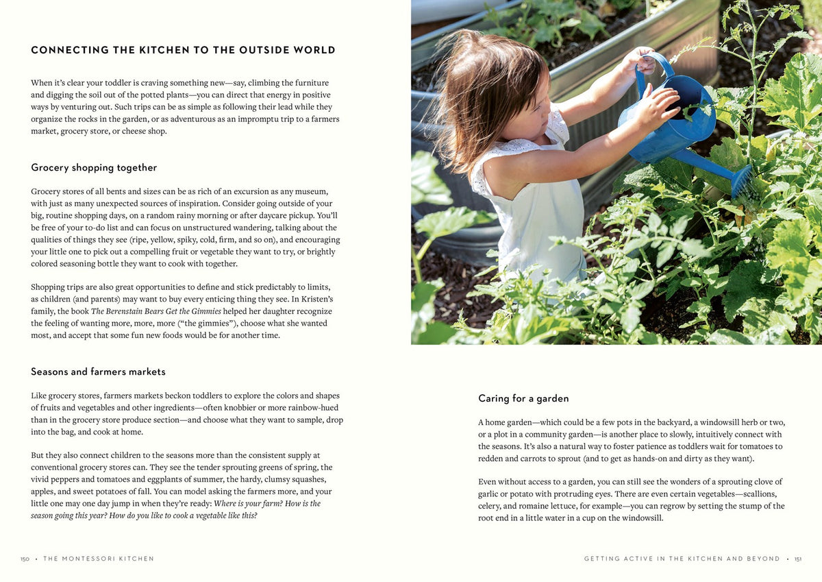 The Montessori Kitchen // A Parent's Guide to Nurturing Your Child's Curiosity, Confidence, and Connection to Food (Pre-order, Oct 13 2026)