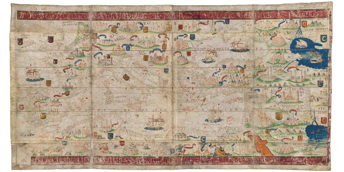 Palestine Mapped // From the River to the Sea in Early Geographic Thought