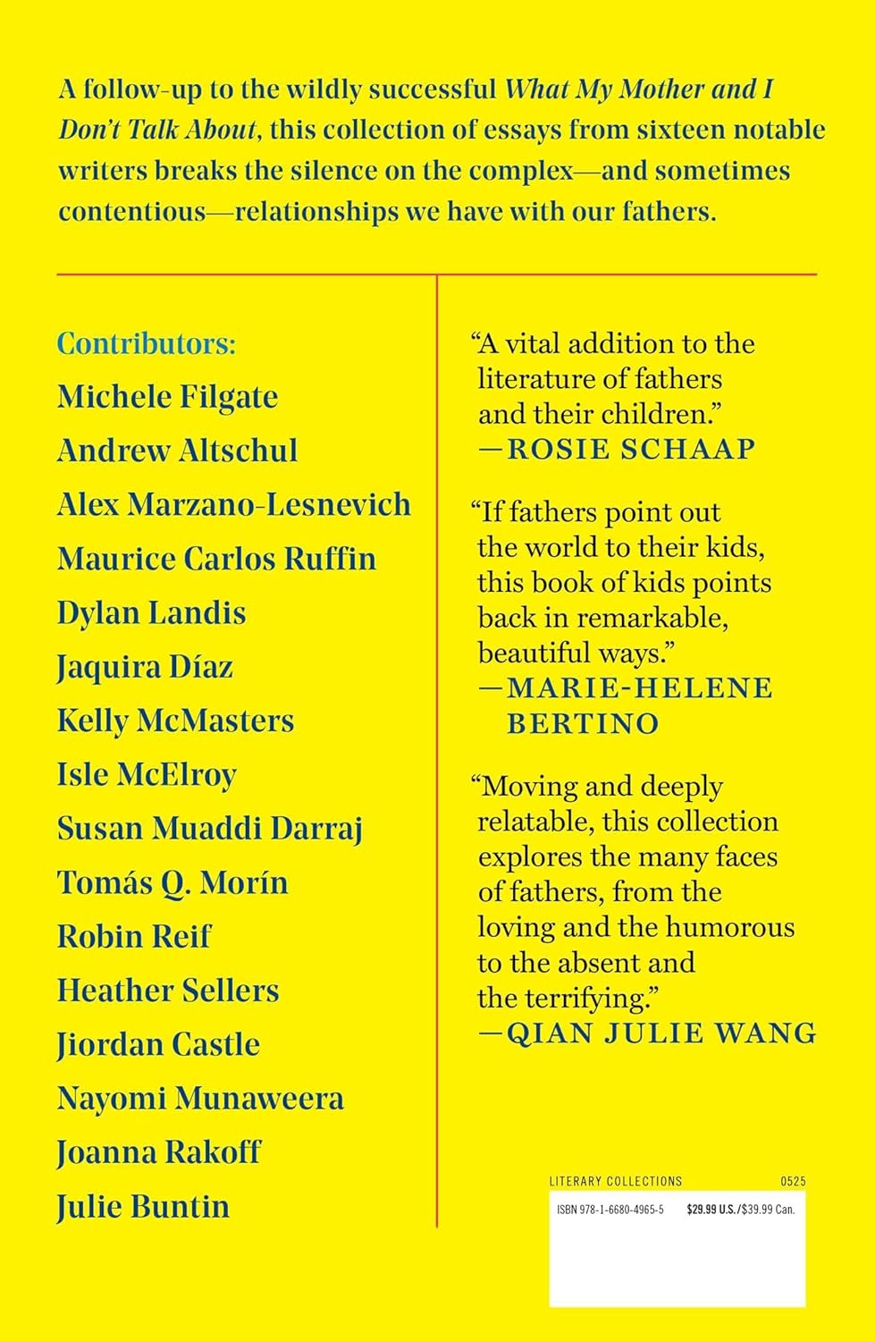 What My Father and I Don't Talk About // Sixteen Writers Break the Silence