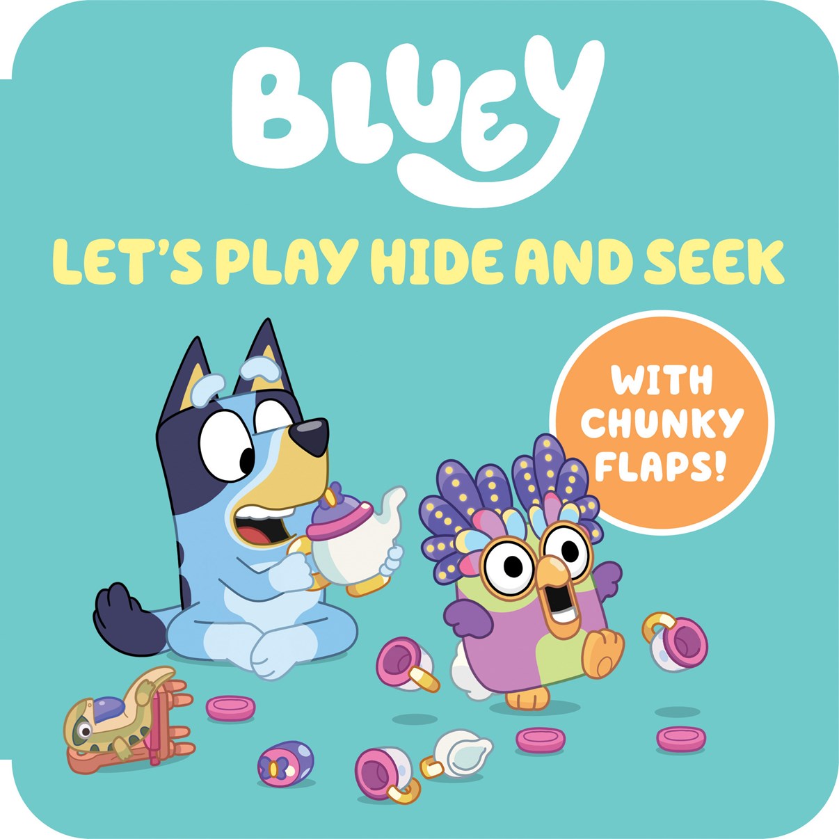 Bluey // Let's Play Hide and Seek A Chunky Flap Board Book (Pre-order, Feb 2 2027)