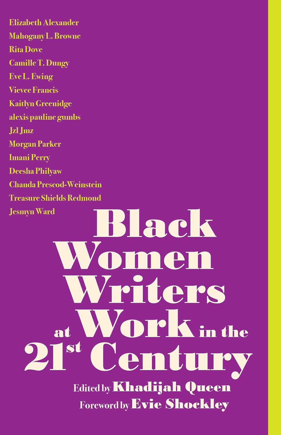 Black Women Writers at Work in the 21st Century – Reparations Club