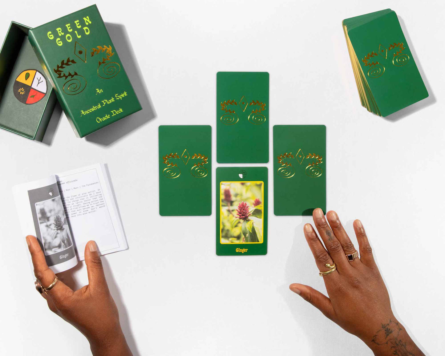 Green Gold // An Ancestral Plant Spirit Oracle Deck