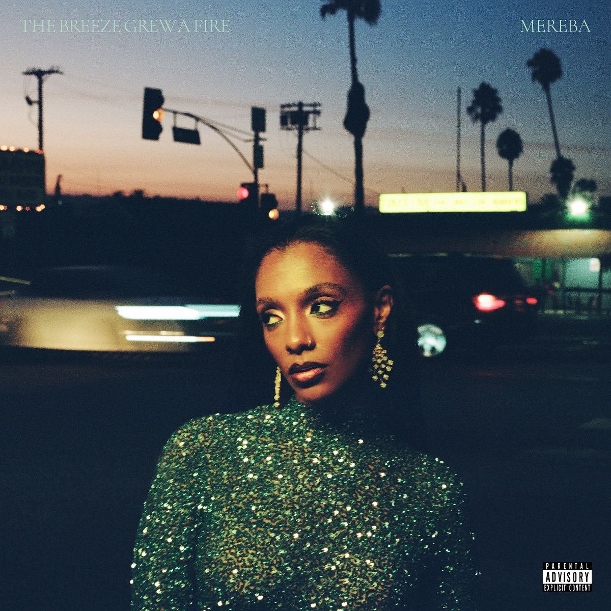 The Breeze Grew a Fire // Mereba (Colored Vinyl, Blue)