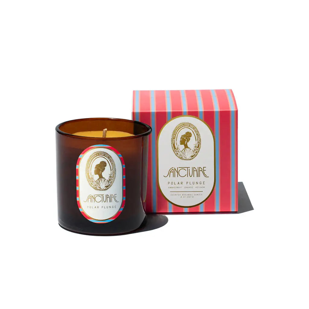 Polar Plunge Scented Beeswax Candle