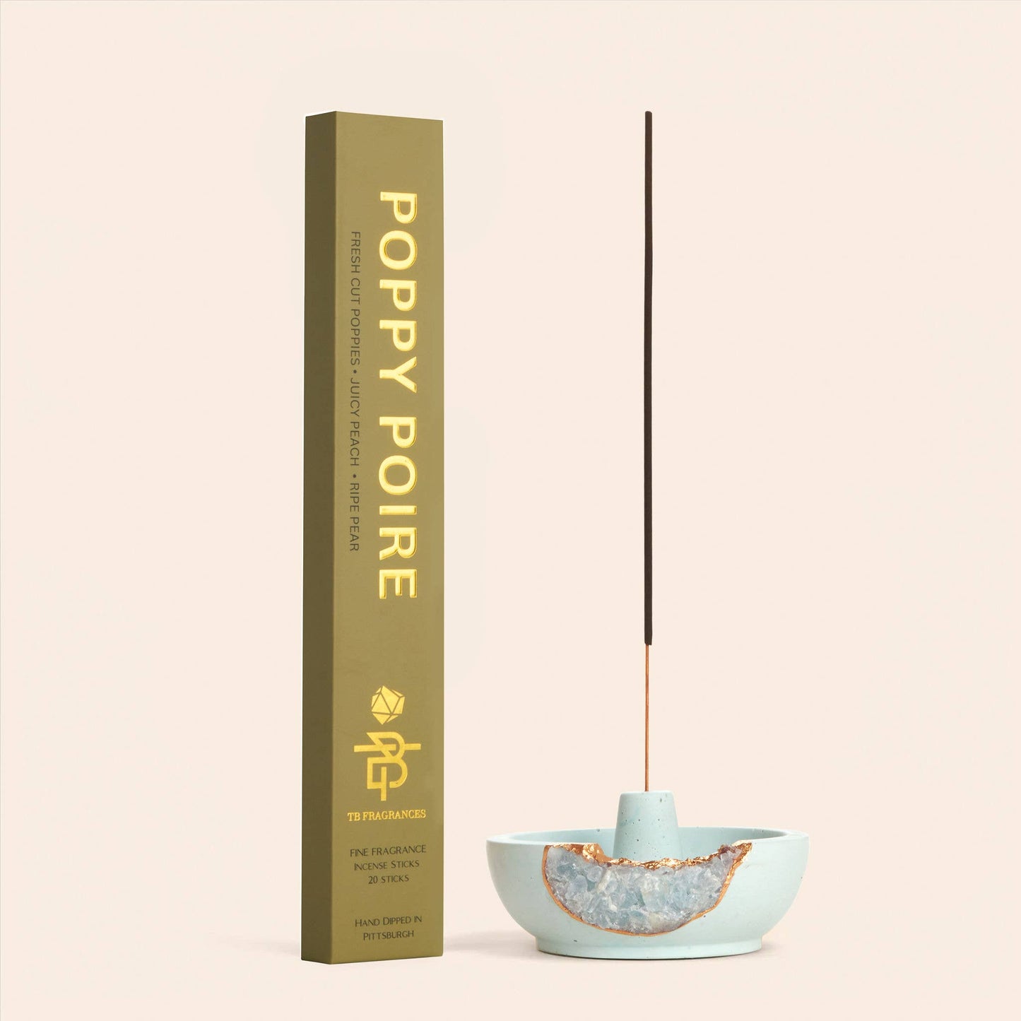 Rose Jasmine Peach | Poppy Poire Incense