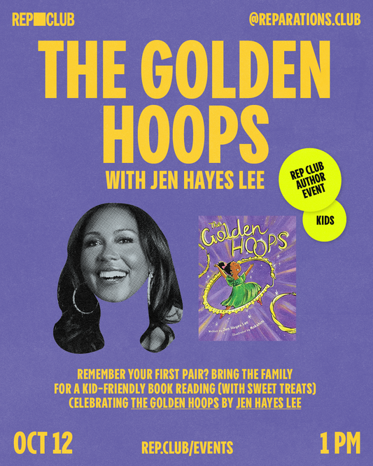 October 12th EVENT: The Golden Hoops w/ Jen Hayes Lee