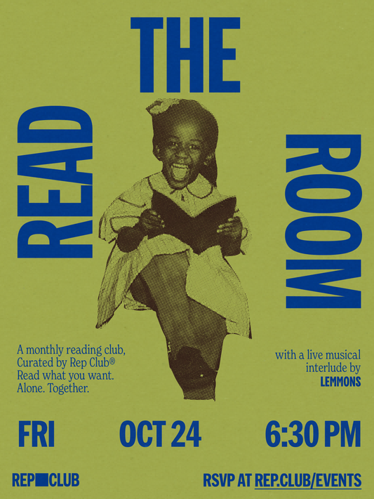 October 24th EVENT: Read The Room w/ a live musical interlude by LEMMONS