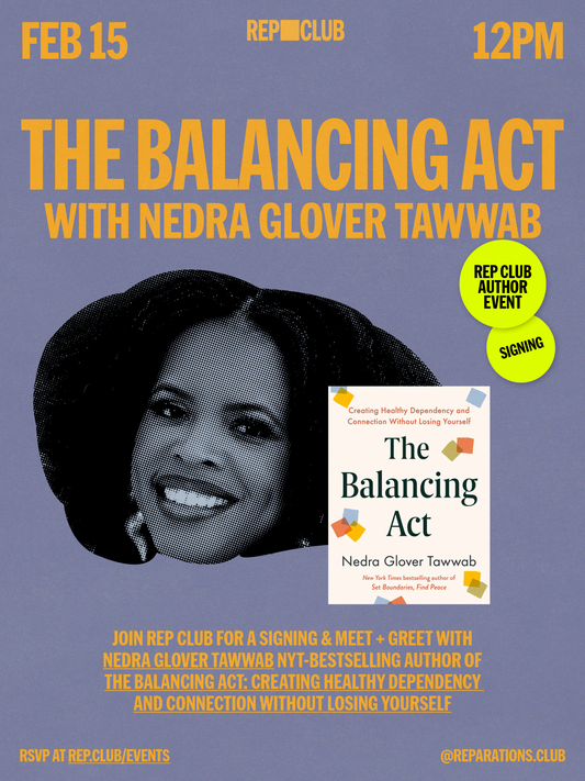 February 15th SIGNING: The Balancing Act w/ Needra Glover Tawwab