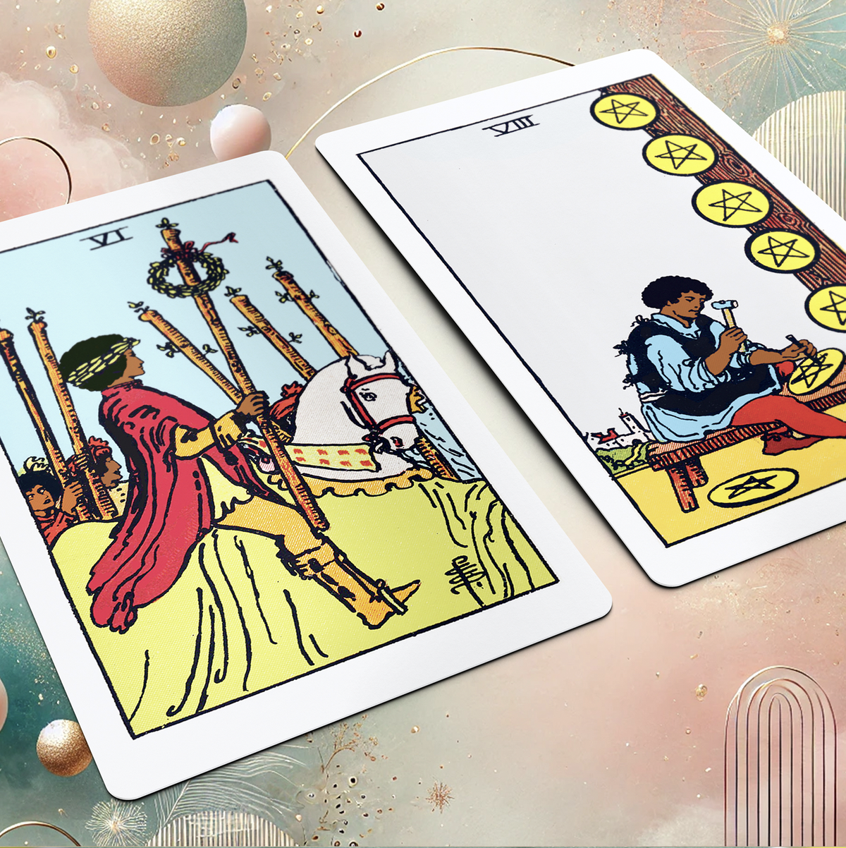 Mahogany Tarot Deck // African American Tarot - 3rd Edition