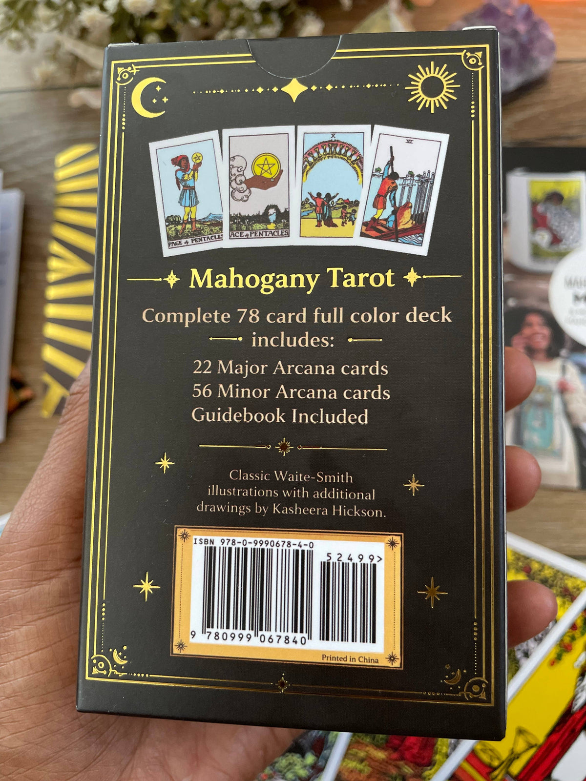 Mahogany Tarot Deck // African American Tarot - 3rd Edition
