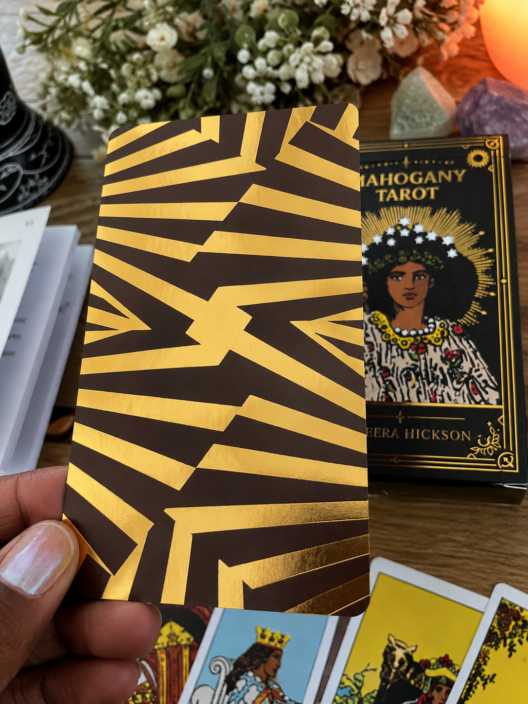 Mahogany Tarot Deck // African American Tarot - 3rd Edition