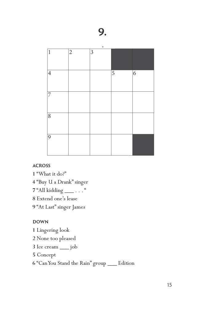 Black Crossword // 100 Mini Puzzles Celebrating the African Diaspora