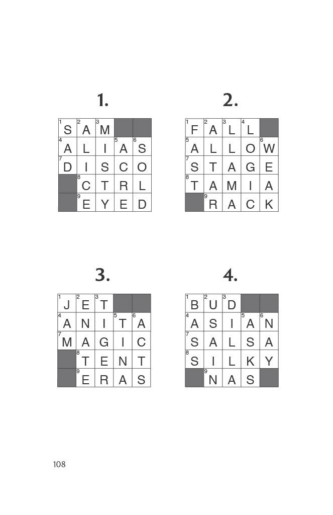 Black Crossword // 100 Mini Puzzles Celebrating the African Diaspora