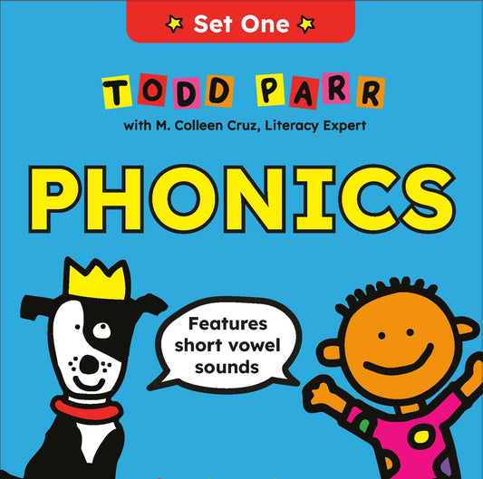 Todd Parr Phonics Set One: // Short Vowel Sounds (12 Books for New Readers) (Pre-order, Jan 27 2026)