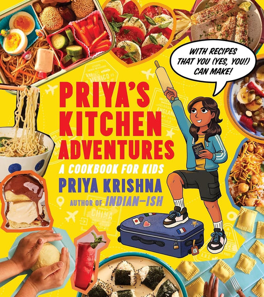 Priya's Kitchen Adventures // A Cookbook for Kids (Pre-Order, April 30 2024)