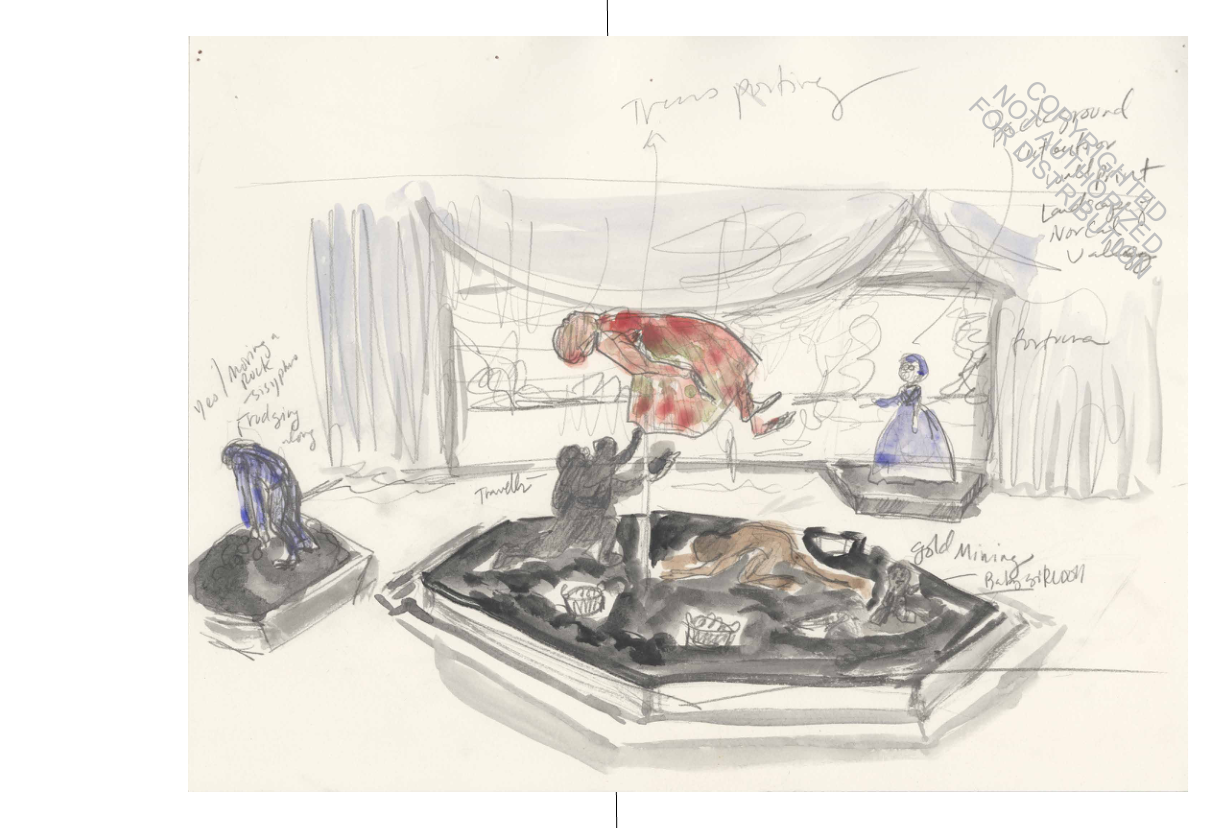 Fortuna and the Immortality Garden (Machine) // A Respite for the Weary Time-Traveler. Featuring a Rite of Ancient Intelligence Carried Out by the Gardeners Toward the Continued Improvement of the Human Specious by Kara E-Walker