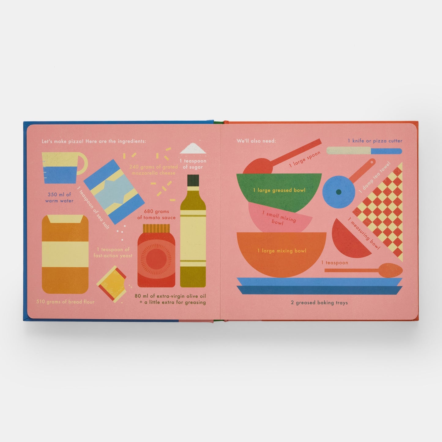 Pizza! // An Interactive Recipe Book