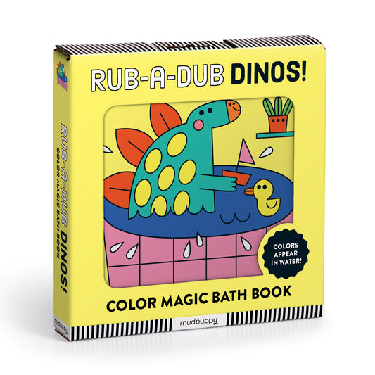 Rub-A-Dub Dinos! // Color Magic Bath Book