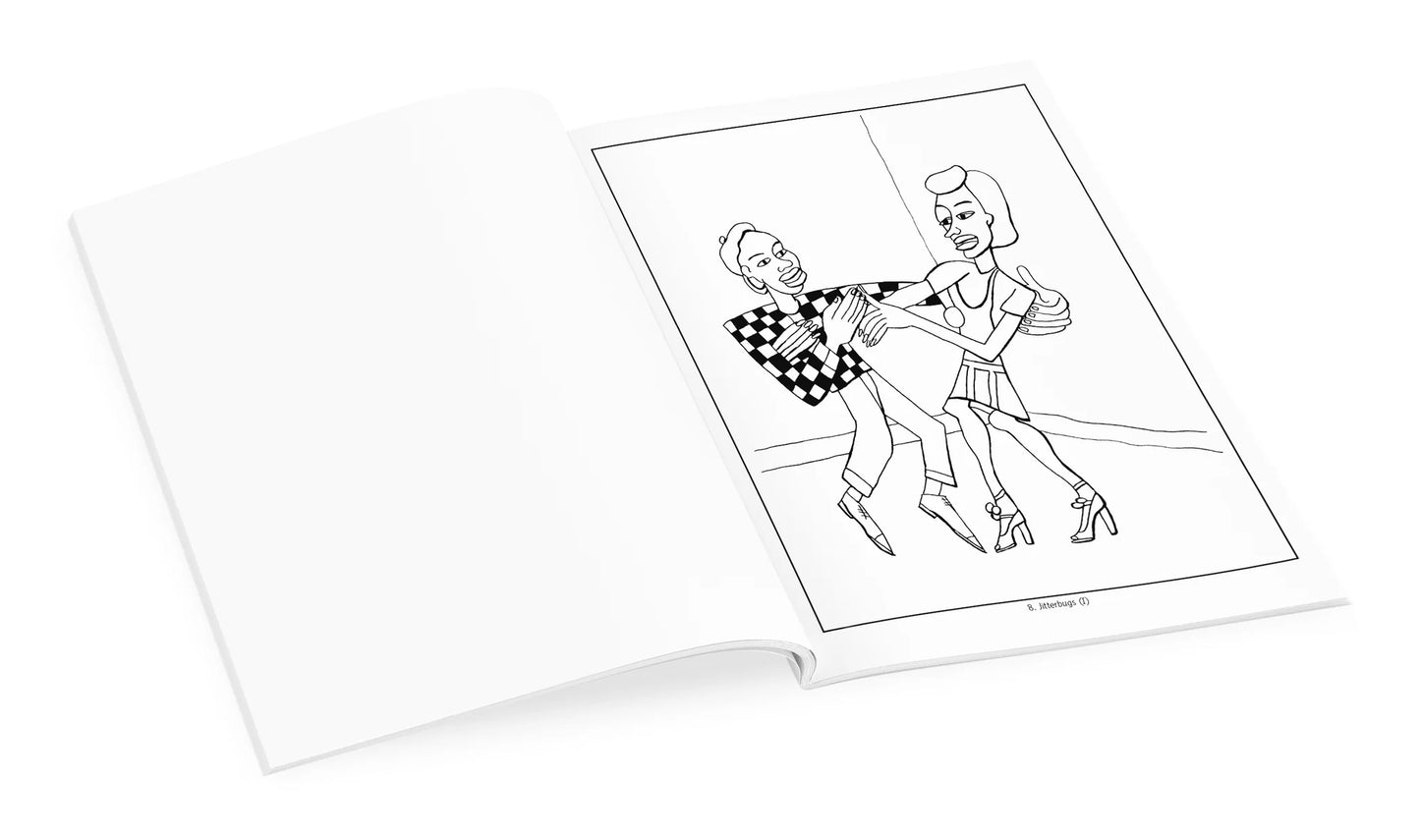 William H. Johnson Coloring Book