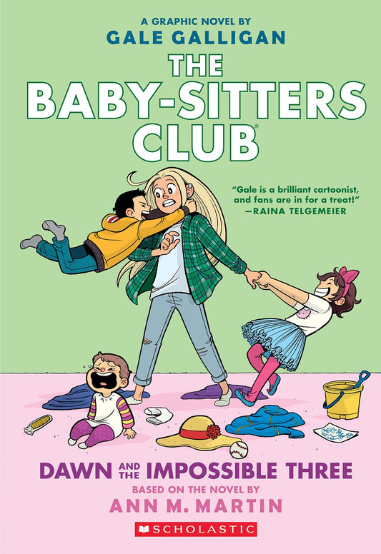 Dawn and the Impossible Three: // A Graphic Novel (The Baby-Sitters Club #5)