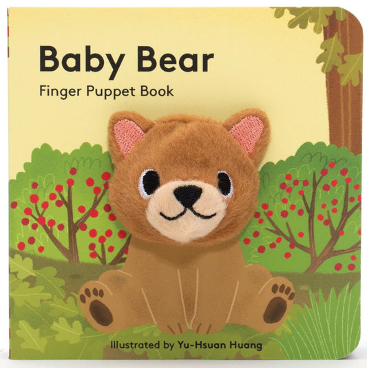 Baby Bear // Finger Puppet Book // (Finger Puppet Book for Toddlers and Babies, Baby Books for First Year, Animal Finger Puppets)