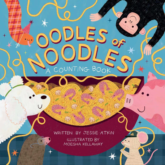 Oodles of Noodles (A Counting Word Play Board Book for Toddlers) // (Pre-order, July 14 2026)