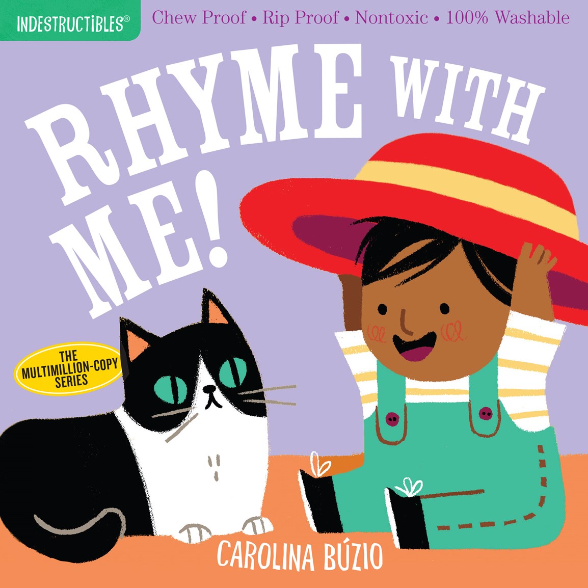 Rhyme with Me! // Chew Proof - Rip Proof - Nontoxic - 100% Washable (Indestructibles)