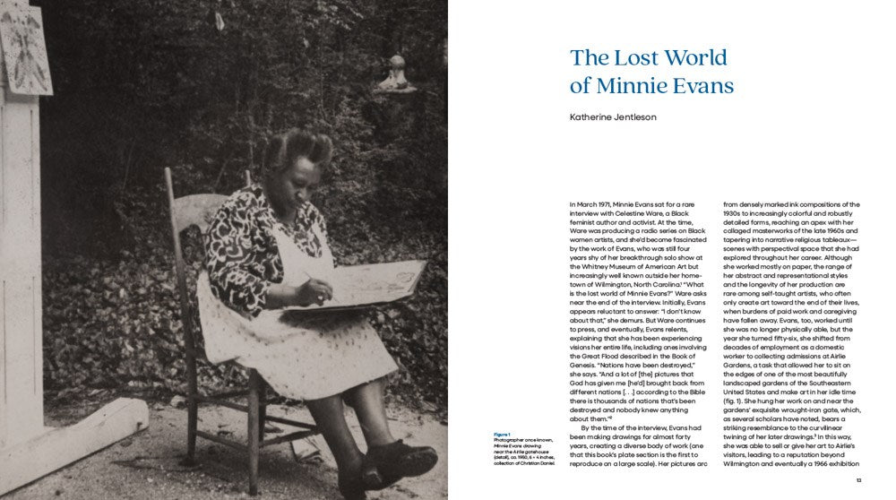 The Lost World // The Art of Minnie Evans