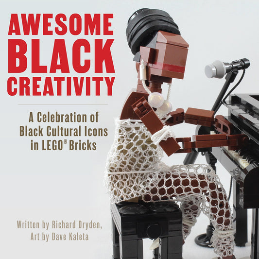 Awesome Black Creativity // An A-Z Guide to Black Icons Reimagined in LEGO® Brick (Pre-order, Aug 11 2026)