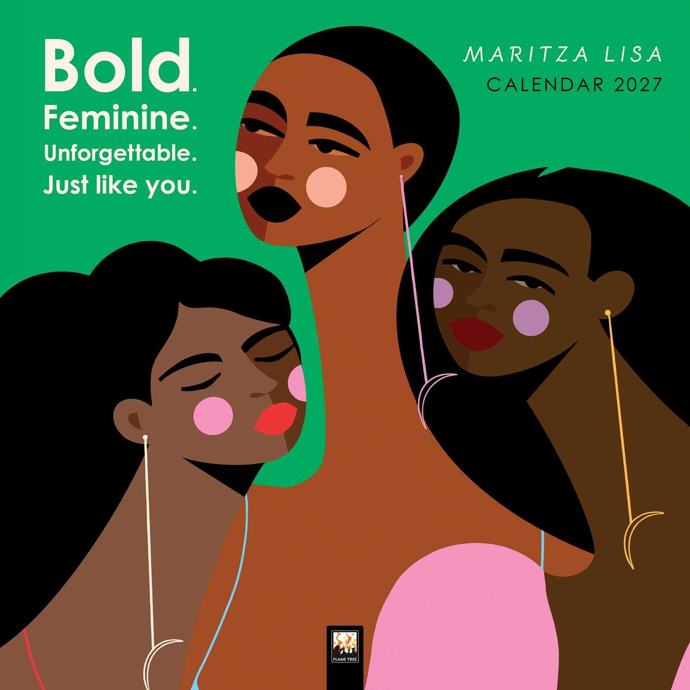 Maritza Lisa // Wall Calendar 2027 (Art Calendar) (Pre-order, July 14 2026)