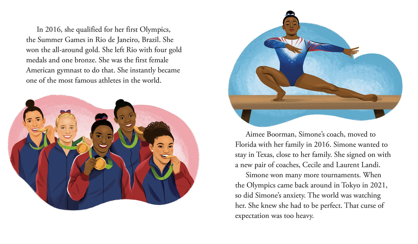 Simone Biles // A Who HQ Illustrated Biography (Pre-order, July 14 2026)