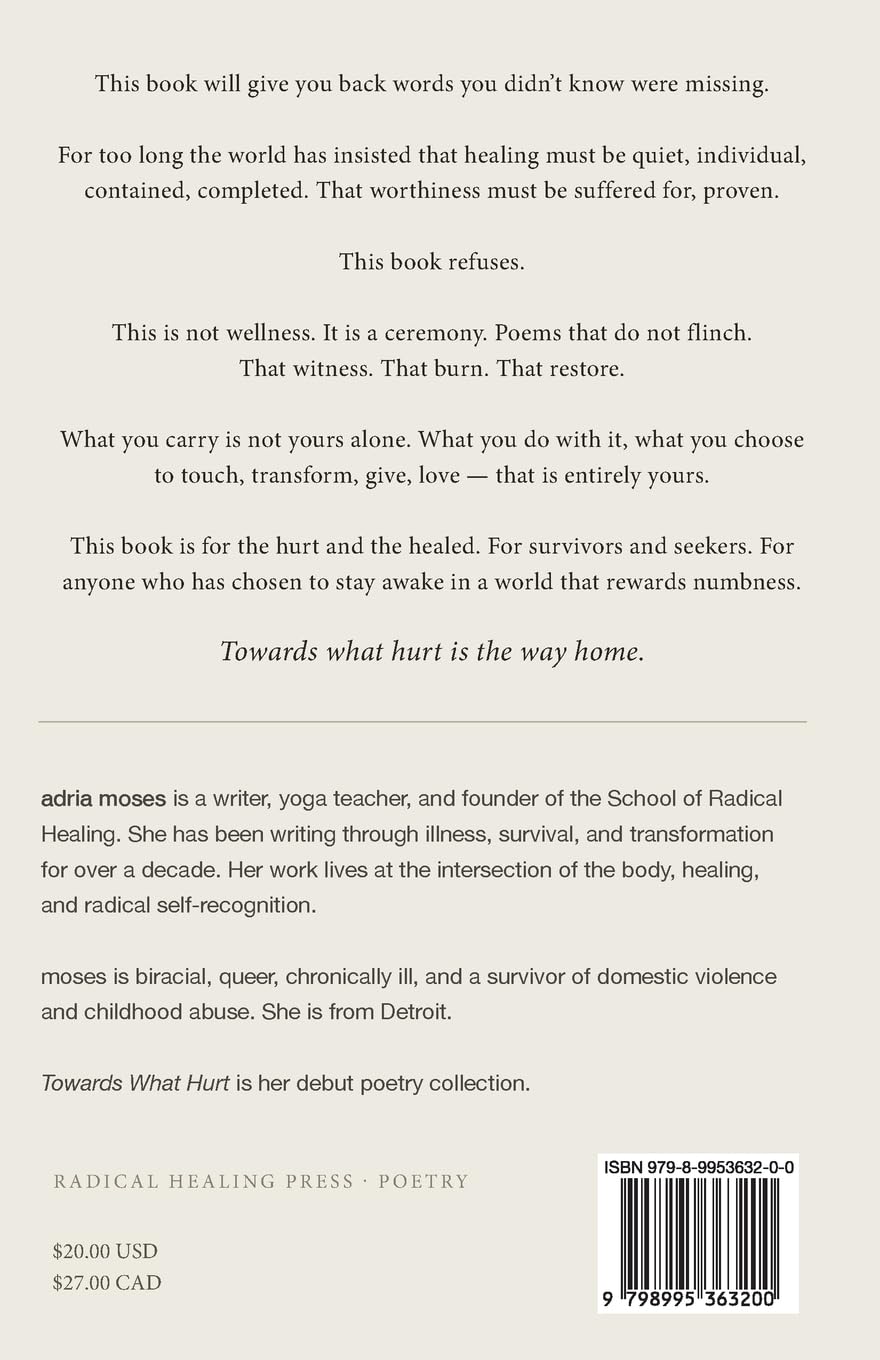 Towards What Hurt // a ceremony in poems (Pre-Order, Sep 8 2026)