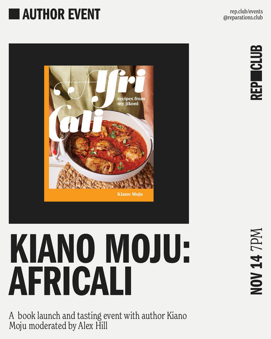 Nov 14 EVENT: Africali // Kiano Moji + Alex Hill