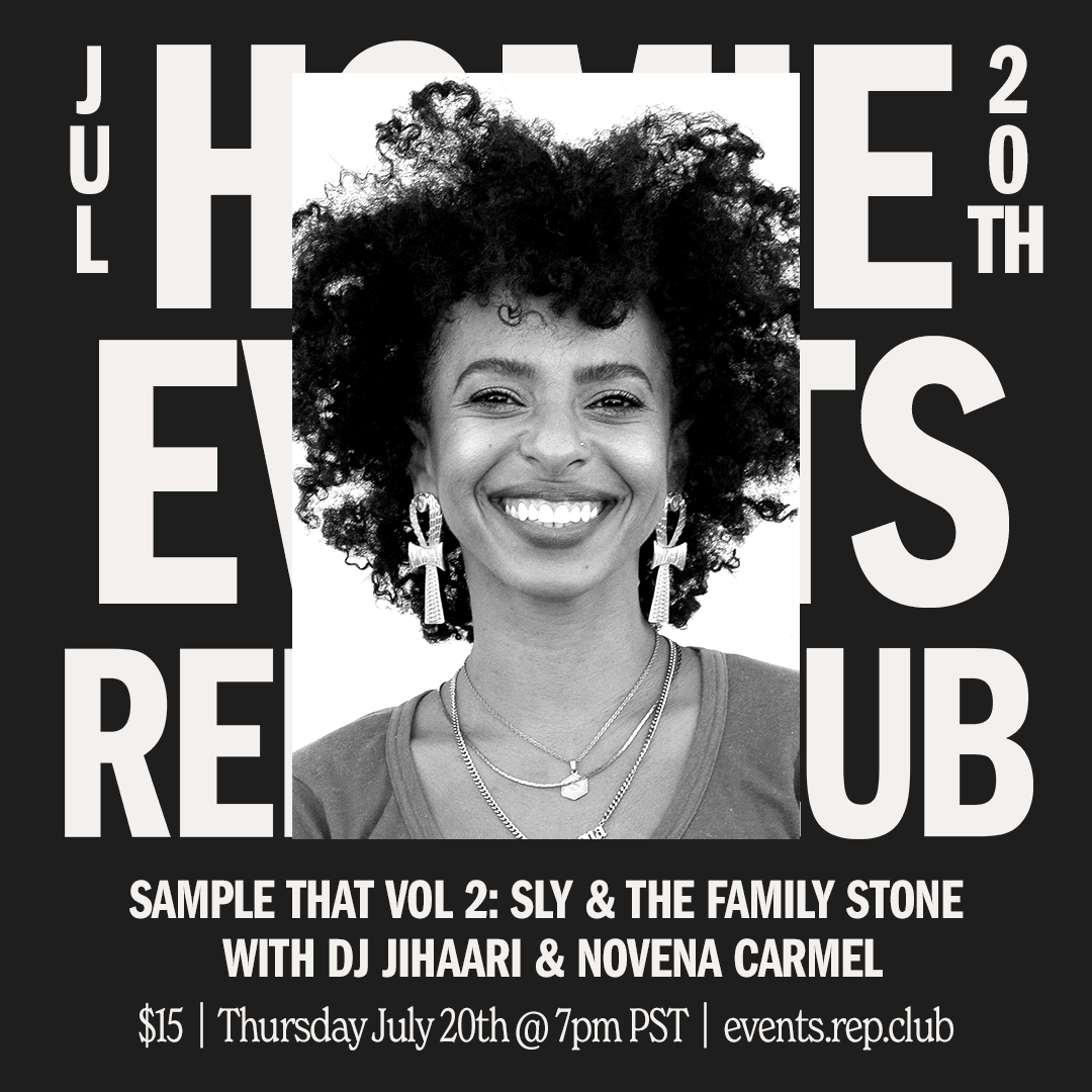 July 20 EVENT // Sample That: Vol. 2 — Sly & the Family Stone