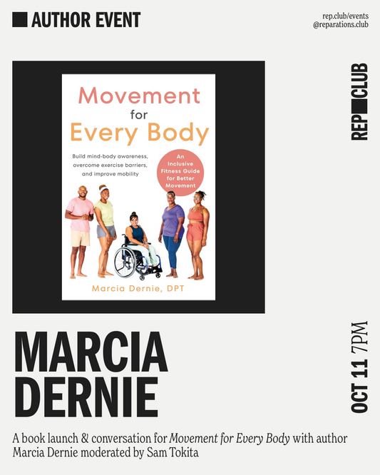 Oct 11th EVENT: Movement for Everybody // Marcia Dernie + Sam Tokita