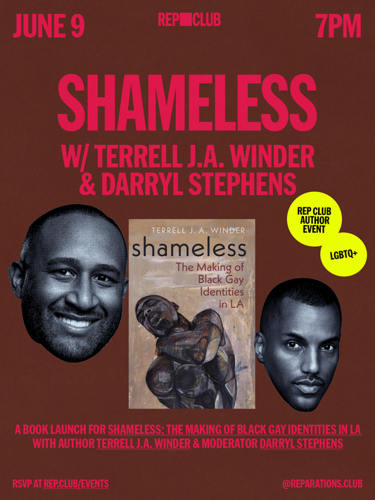 June 9 EVENT: Shameless w/ Terrell J.A. Winder & Darryl Stephens