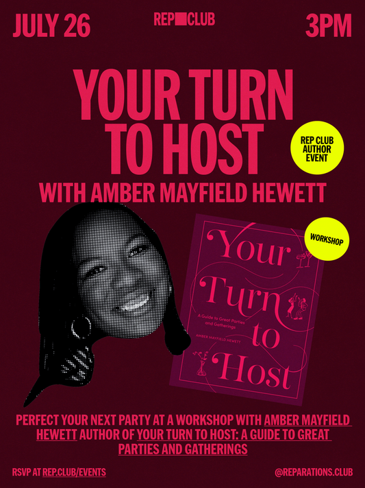 July 26th WORKSHOP: Your Turn To Host w/ Amber Mayfield Hewett