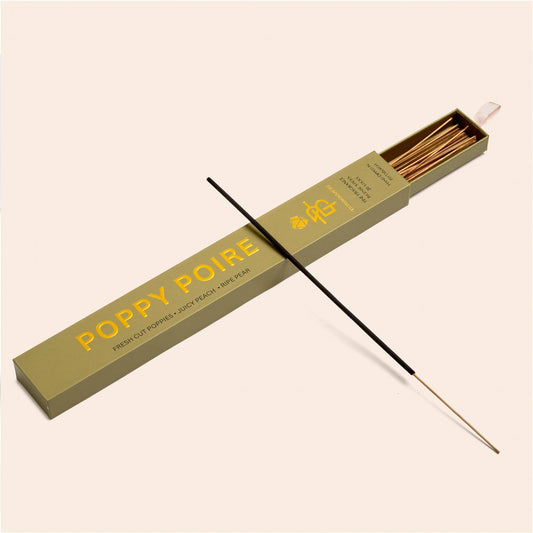 Rose Jasmine Peach | Poppy Poire Incense
