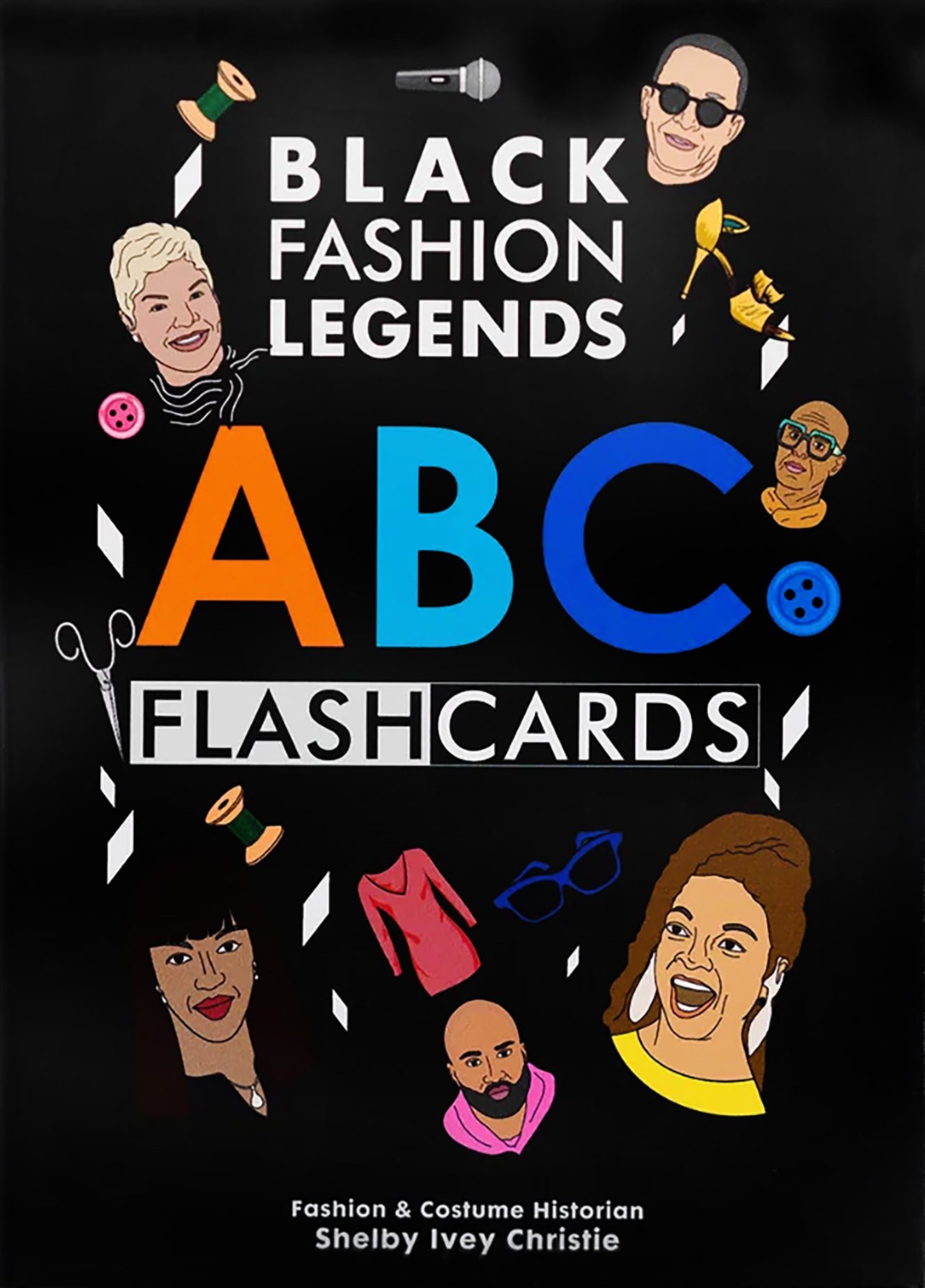 Black Fashion Legends ABC Flashcards // (Pre-Order, Nov 15 2024)