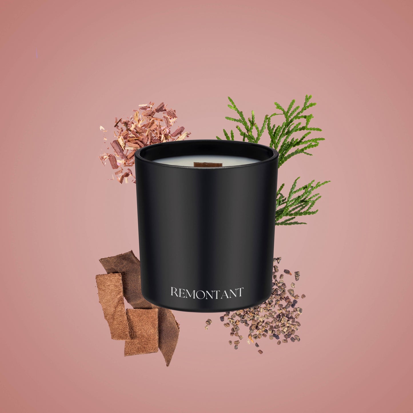 Dark Academia | Cardamom ~ Leather ~ Cedar | Crackling Wick