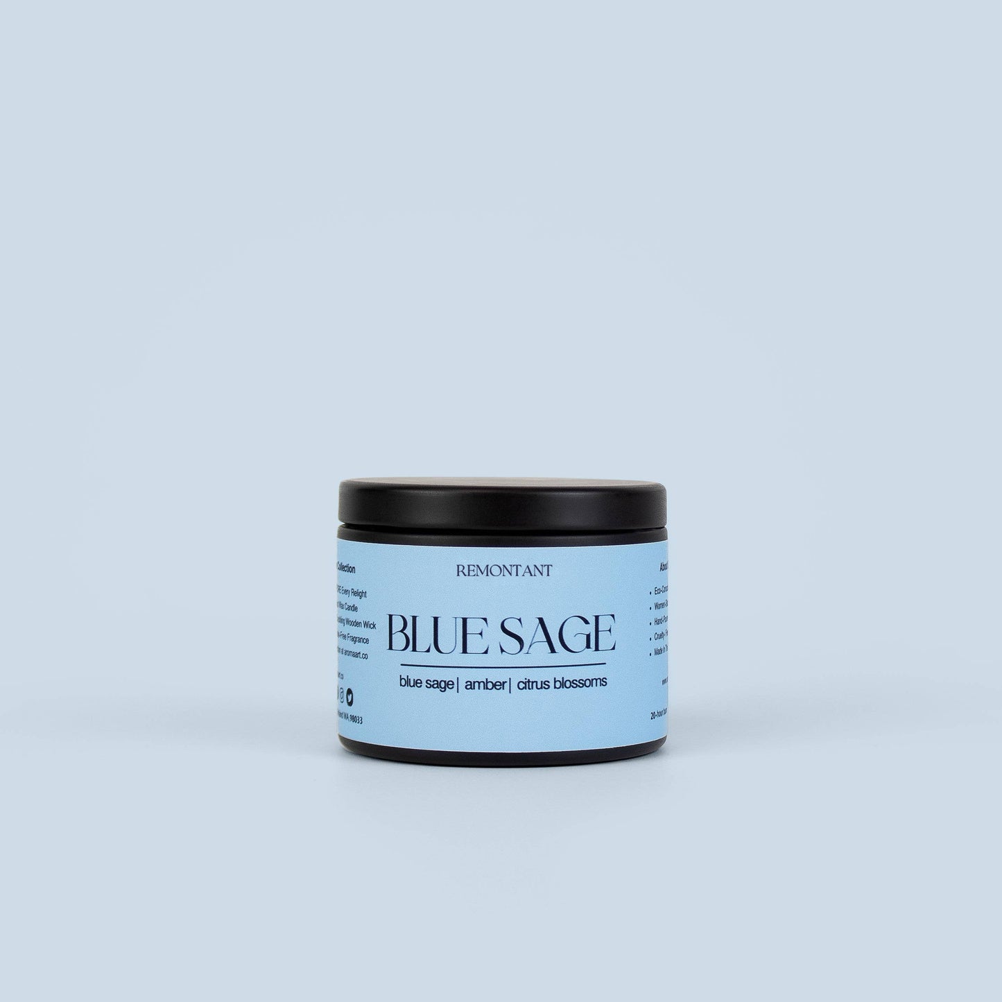 Blue Sage - Candle Tin