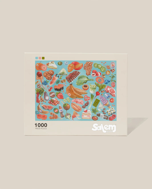 Food Fight // 1000 Piece Puzzle