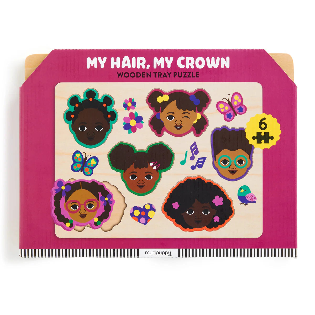 My Hair, My Crown // Wooden Tray Puzzle