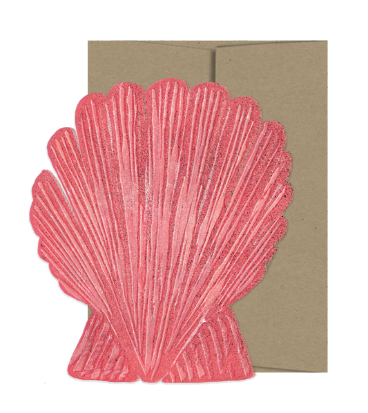Seashell // Die Cut Card