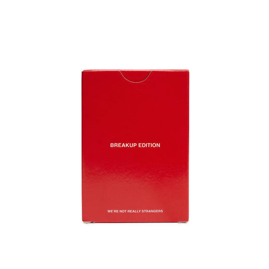 We're Not Really Strangers // Breakup Edition