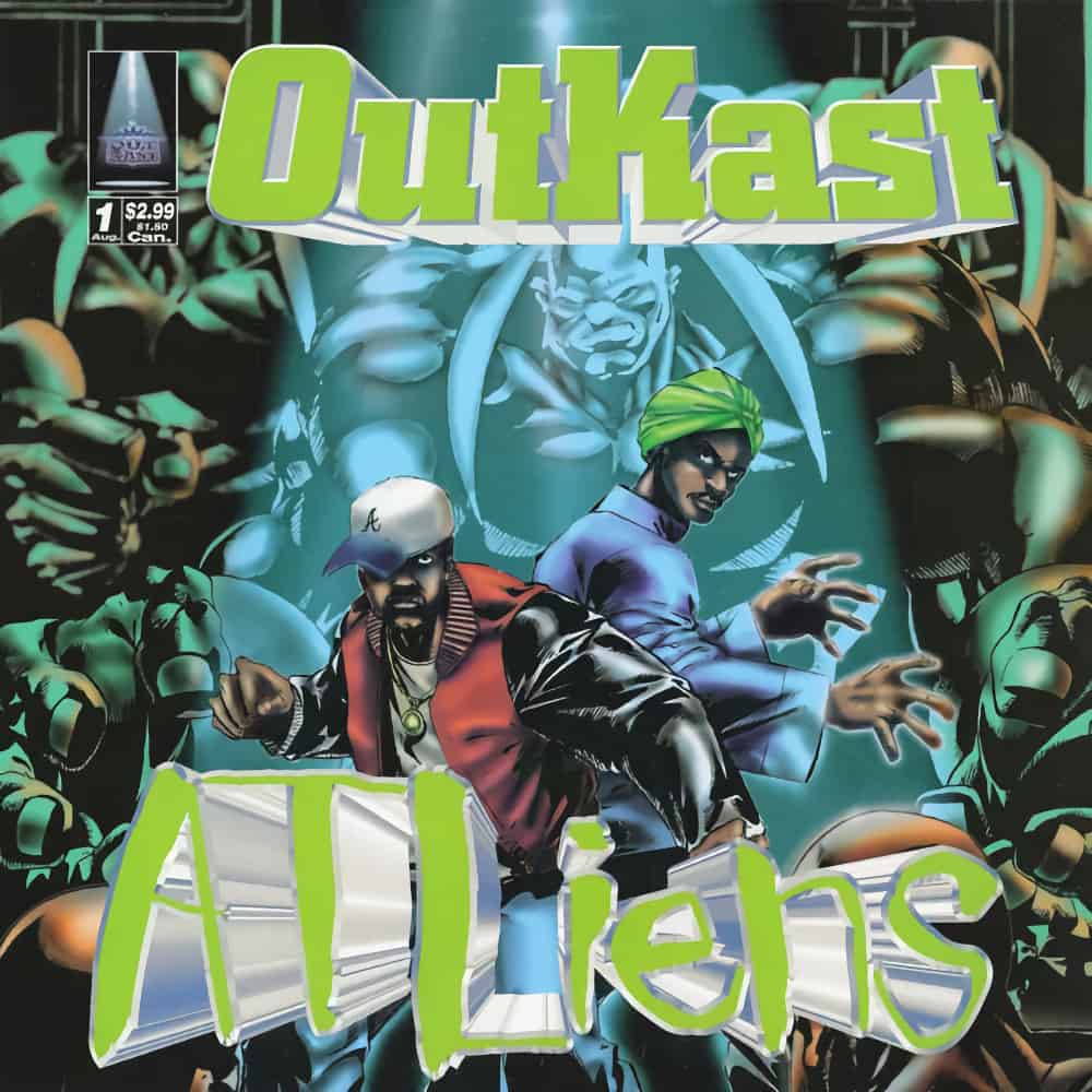 1996 Outkast Atliens Laface Gift Birthday T Shirt 