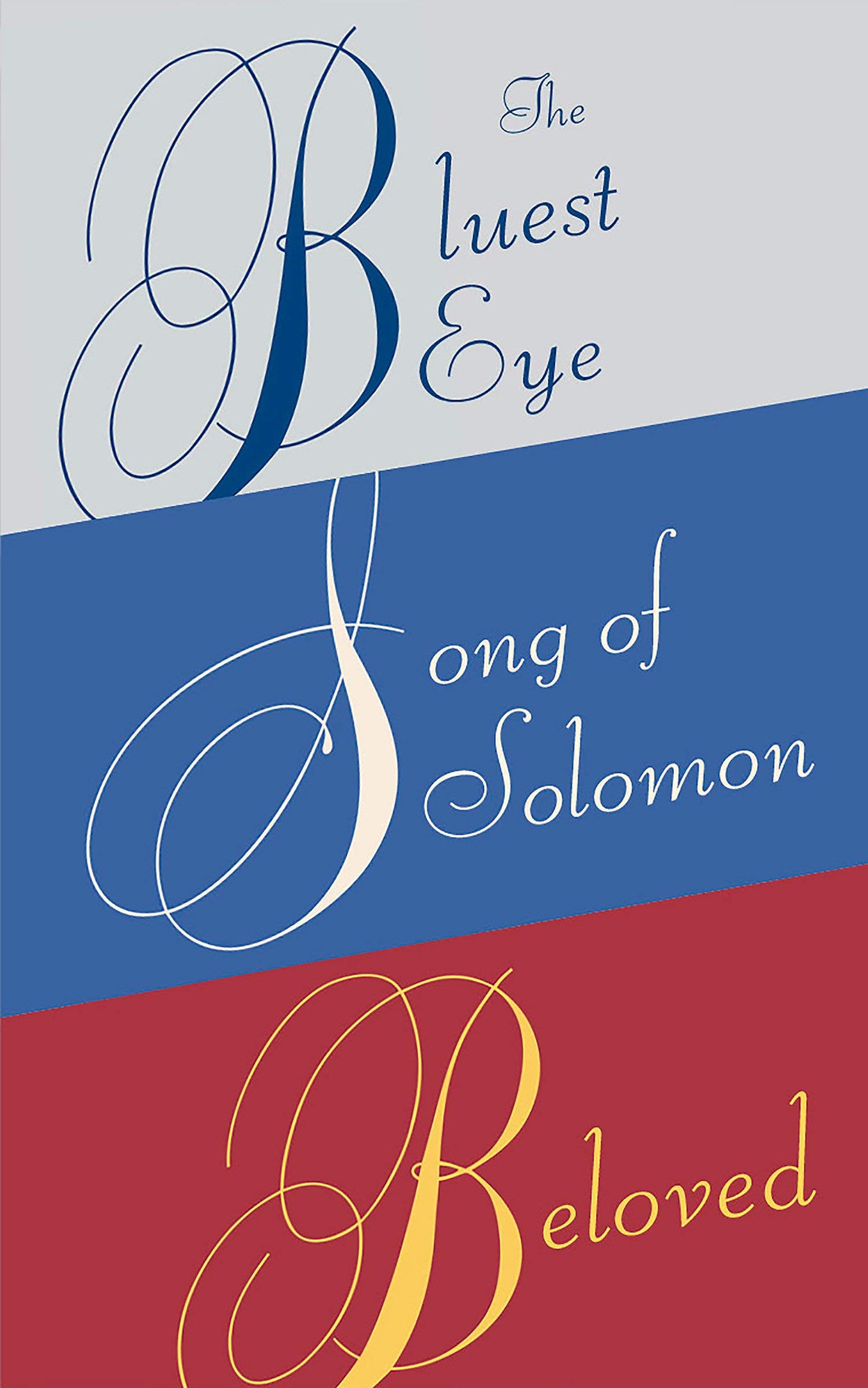 Toni Morrison Box Set // The Bluest Eye, Song of Solomon, Beloved