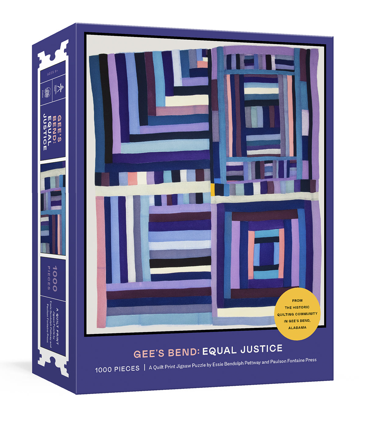 Gee's Bend: Equal Justice // A 1,000 Pc Quilt Print Jigsaw for Adults